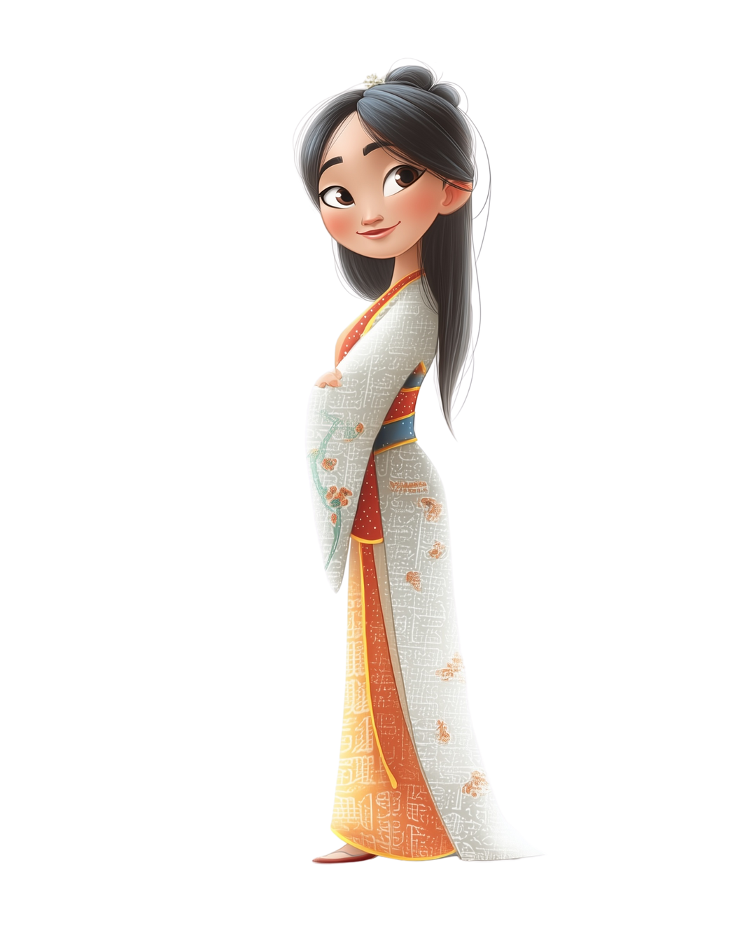 Bügelbild Mulan