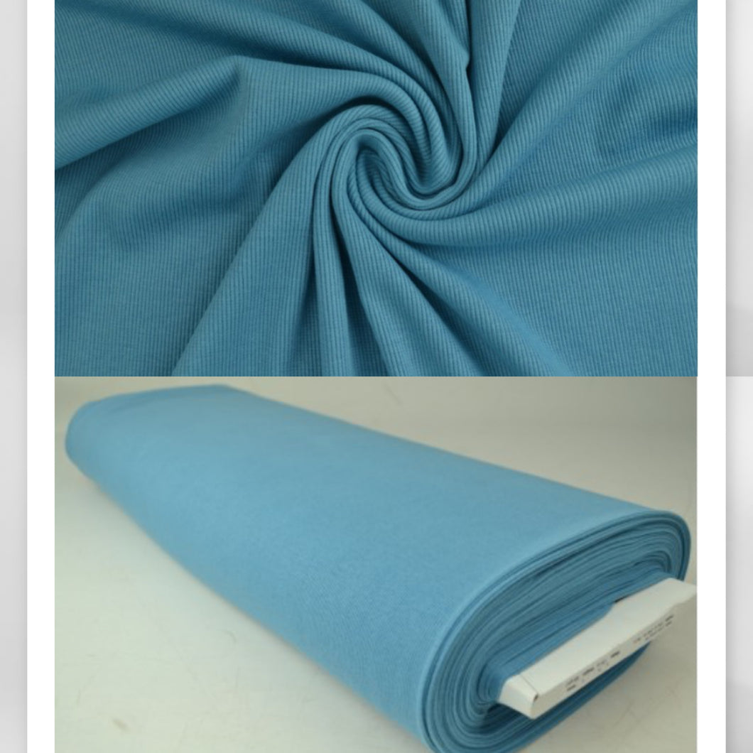 TürkisBlau Rib Jersey