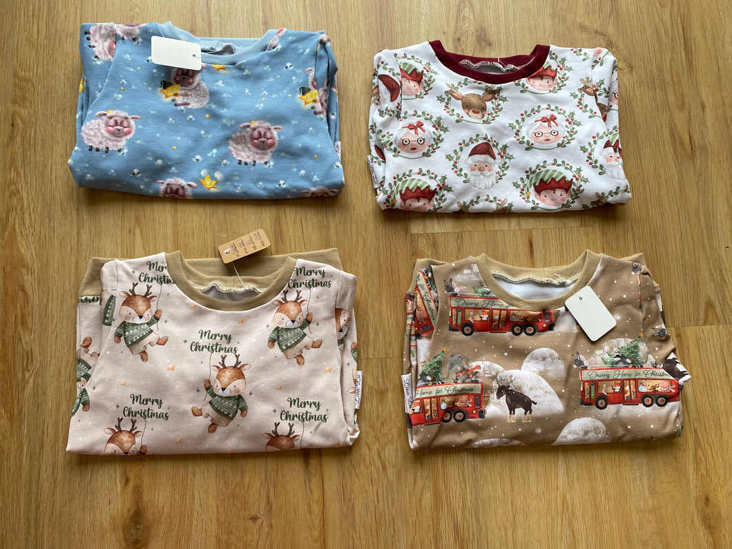 Sweater Gr.92 Weihnachtsbus