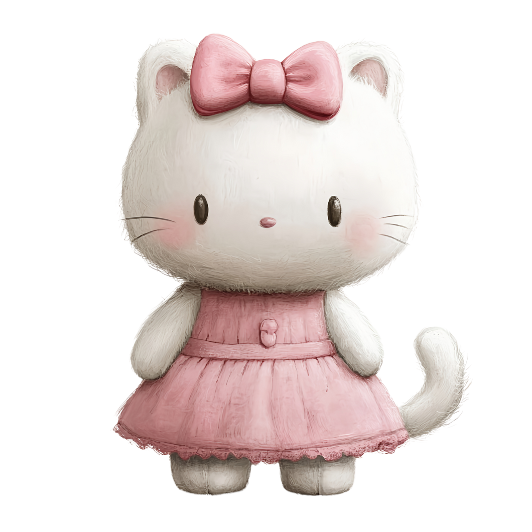 Bügelbild Hello Kitty
