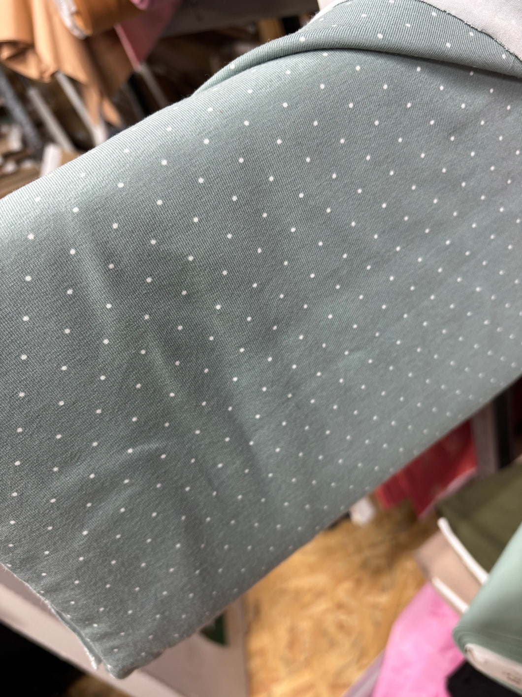 Punkte Altgrün Jersey