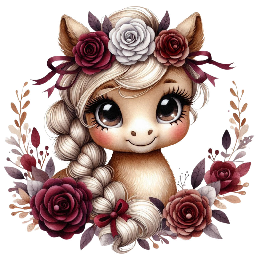 Bügelbild Pony