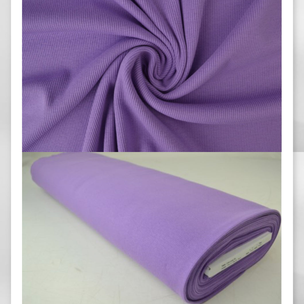 Lila Rib Jersey