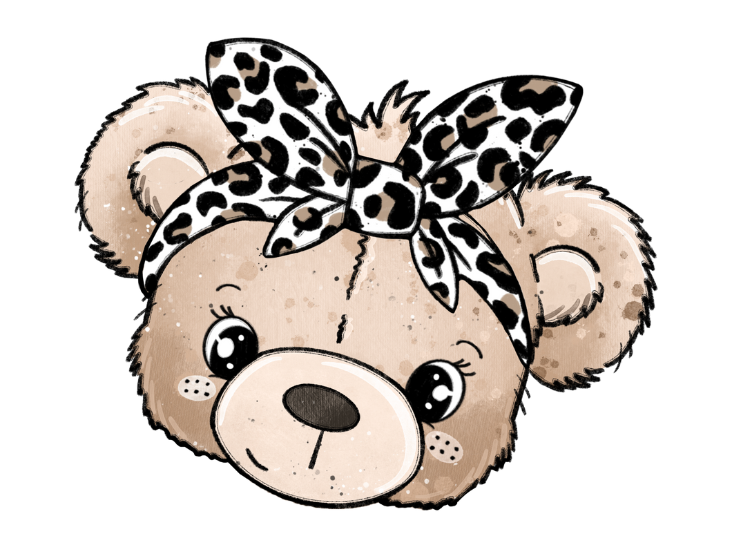 Bügelbild Teddy leo