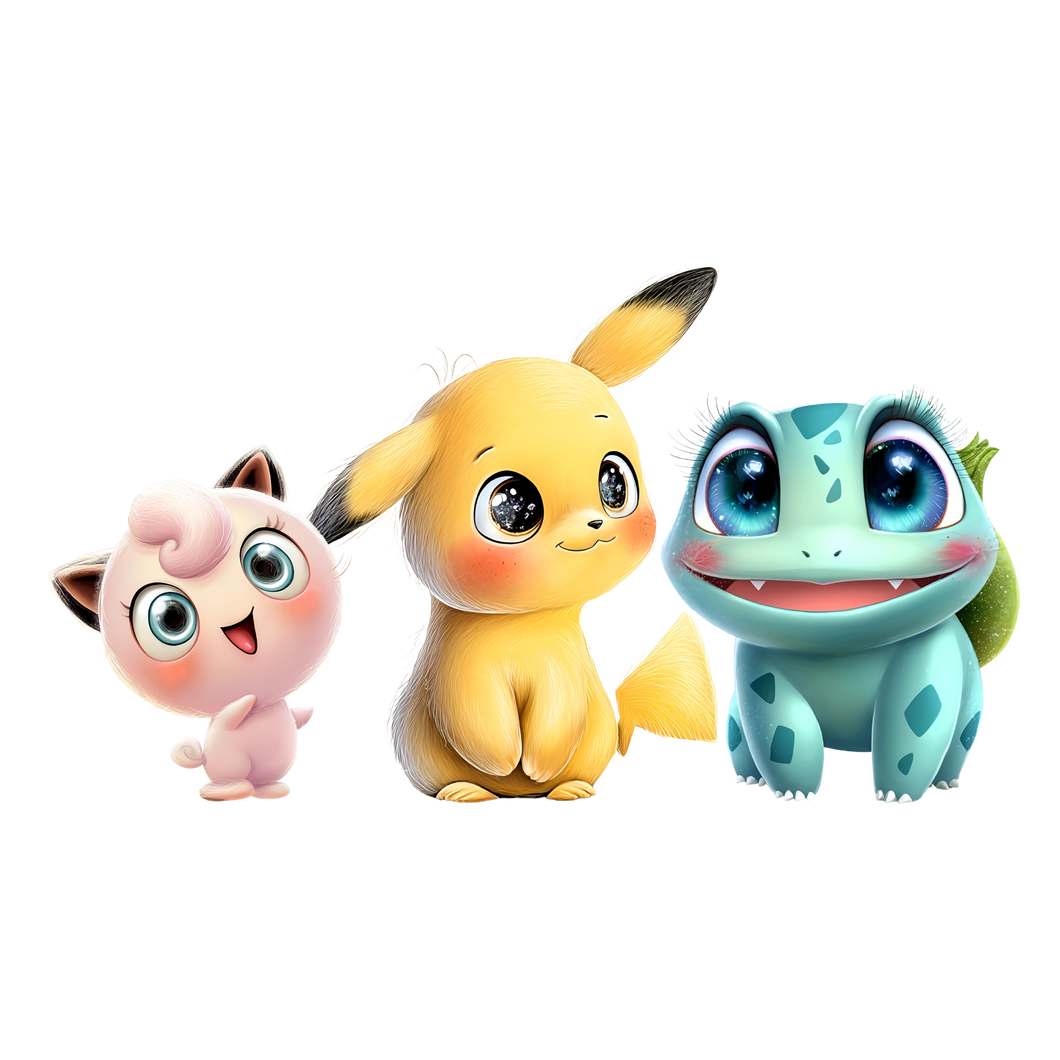 Bügelbild Pokémon