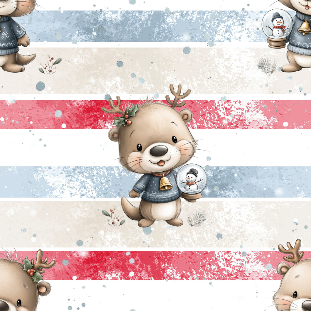 EP Otter Schneekugel French