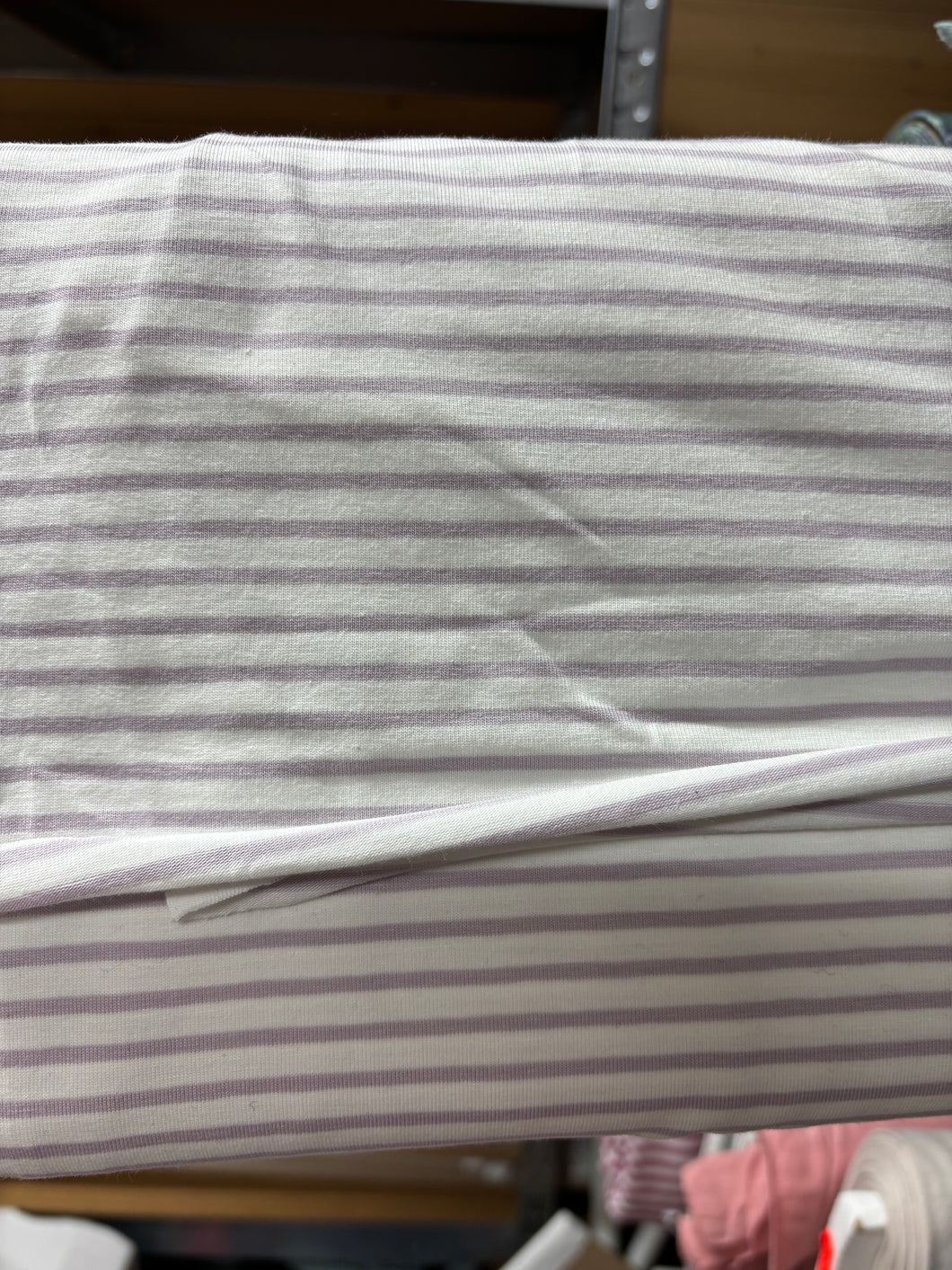 Streifen Flieder Jersey