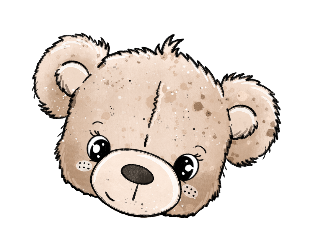 Bügelbild Bär