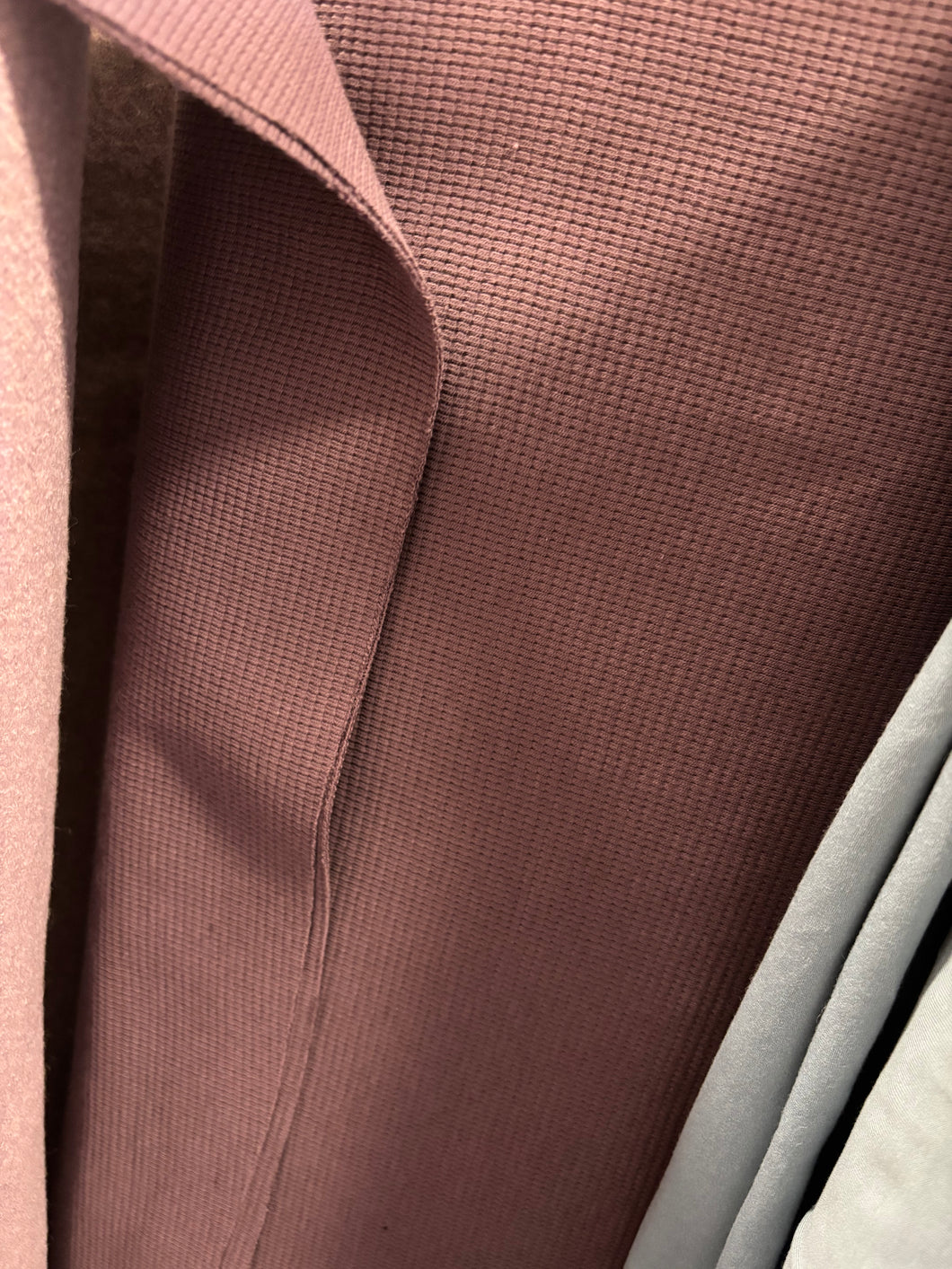 Waffel Jersey Mauve
