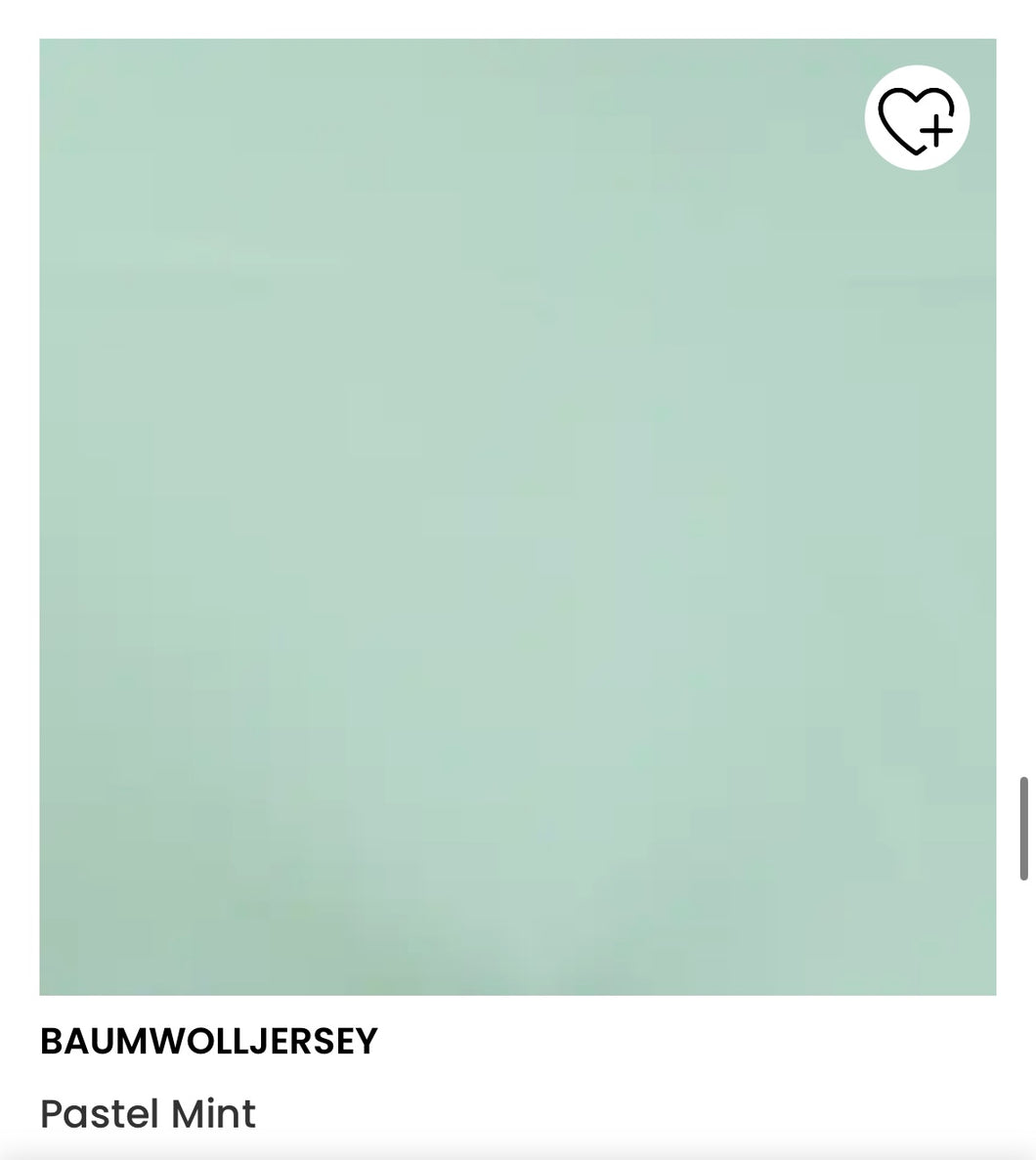 Jersey Pastel Mint