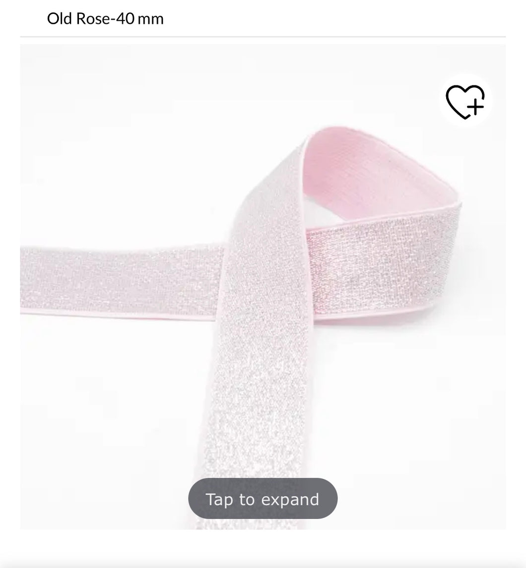 Elastic Band Old Rose