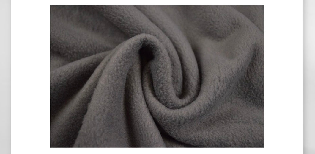 Polarfleece Dunkelgrau